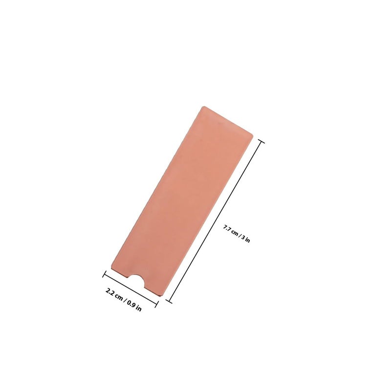 رادياتور تبريد النحاس M 2 NVMe SSD مع زعانف التبريد مقاس 22x80 مم و 22x110 مم للحاسوب المحمول والكمبيوتر الداخلي - Image 3