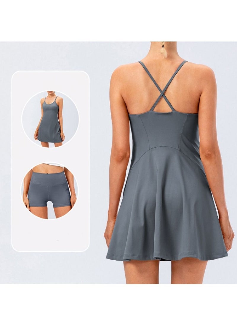 Loquat New Outdoor Sports Tennis Dress  - Image 3