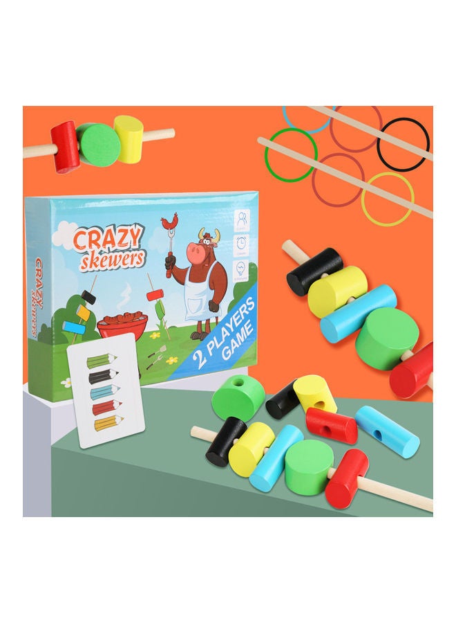NIBEMINENT Crazy Grilled Skewers Parent-Child Interactive Toys 24.7 X 18 4.5cm - Image 1