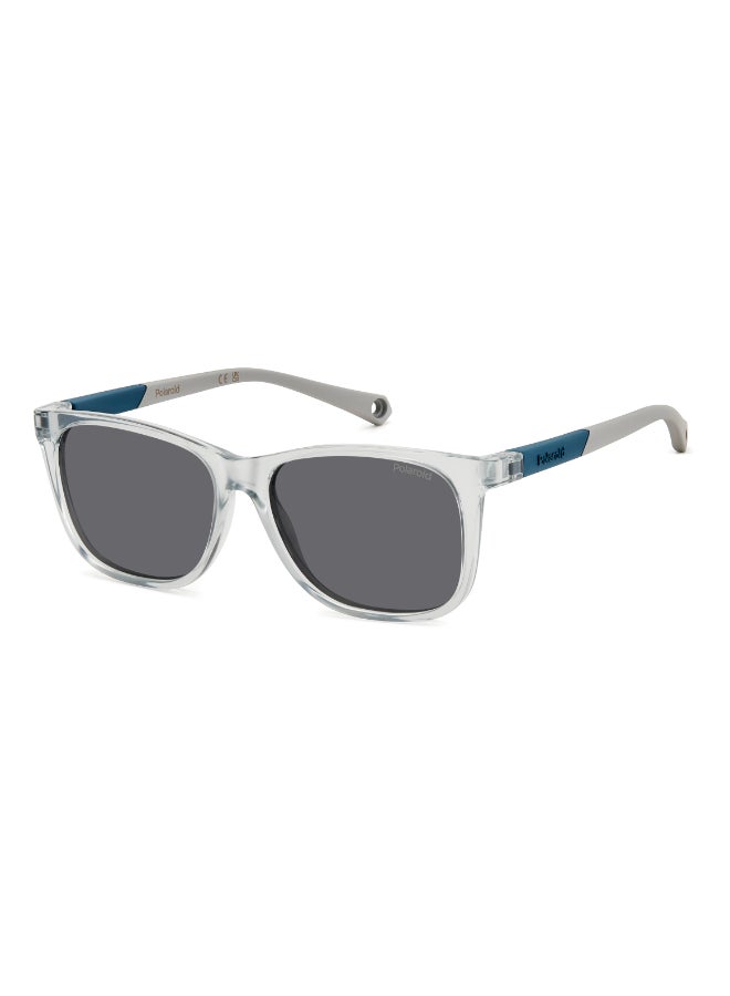 POLAROID KIDS PLD 8058/S Sunglasses Grey Rectangular - Image 1
