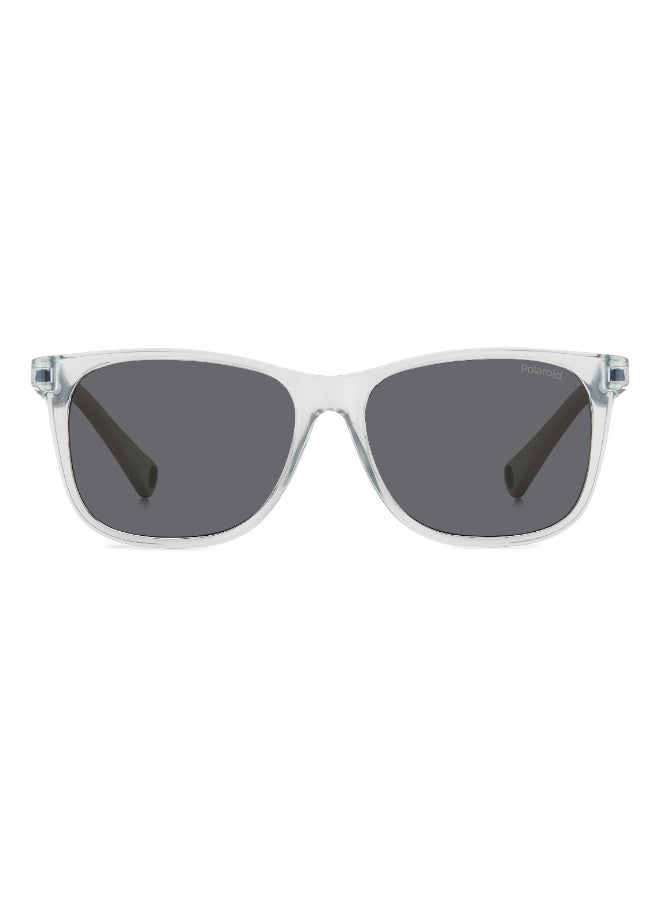 POLAROID KIDS PLD 8058/S Sunglasses Grey Rectangular - Image 3