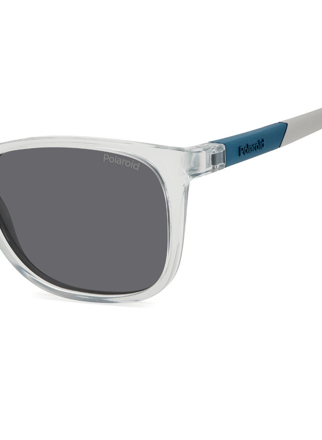 POLAROID KIDS PLD 8058/S Sunglasses Grey Rectangular - Image 5