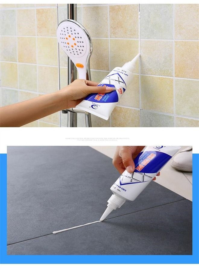 Generic Ceramic Tile Seam Beauty Agent  Waterproof Sealant White  - Image 4