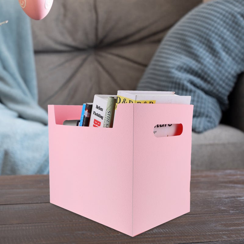 Household Storage Box Tabletop Organizer Box File Box Desktop Makeup Storage Case - Image 4