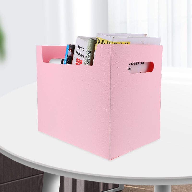 Household Storage Box Tabletop Organizer Box File Box Desktop Makeup Storage Case - Image 3