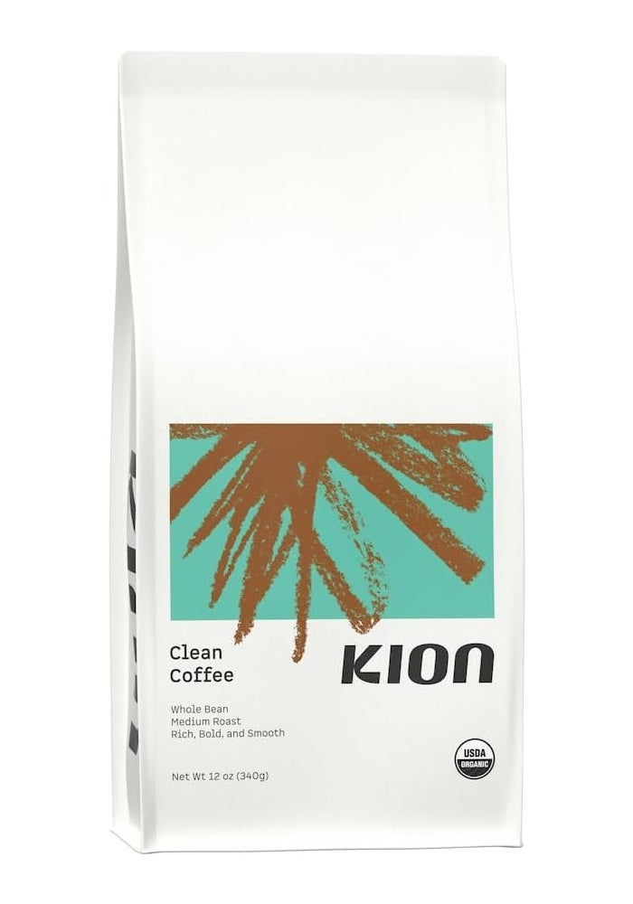 Kion Organic Whole Bean Coffee - Medium Roast, 12 Oz - Rich, Bold, and Smooth, Ethically Sourced and Tested for Toxins - Image 1