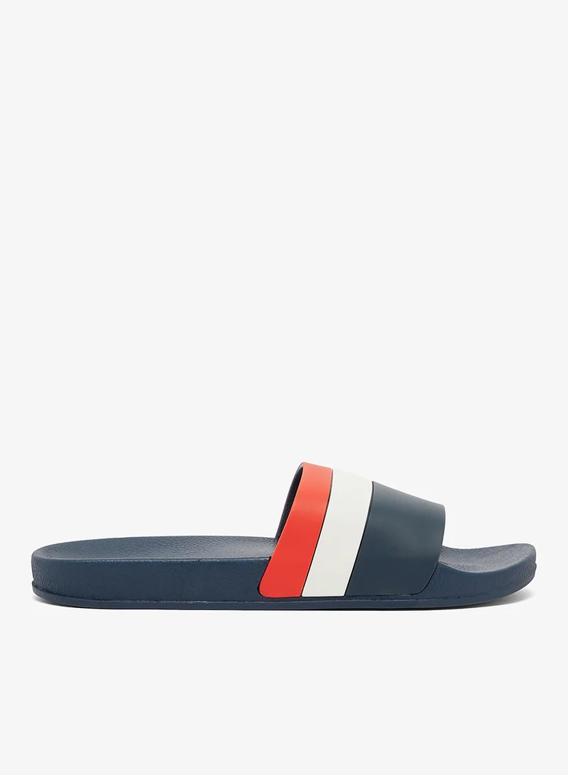 Colour Block Casual Slides