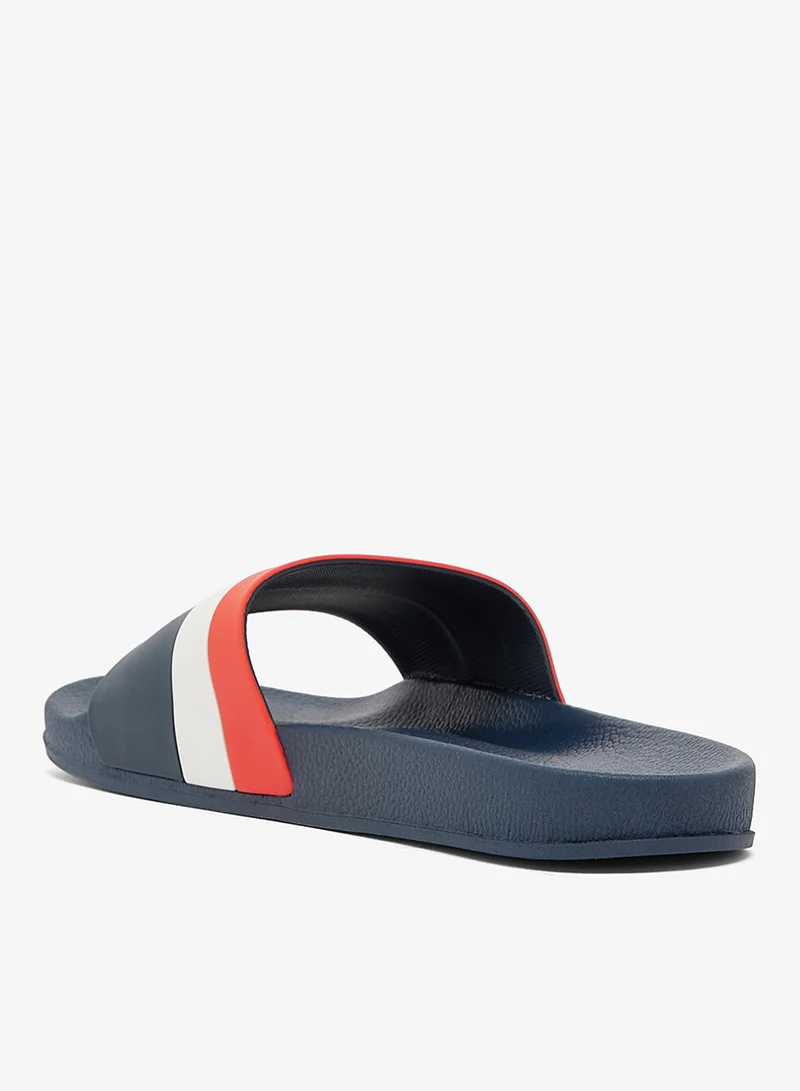 Seventy Five Colour Block Casual Slides