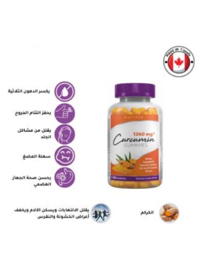 Holista Curcumin 1260 Mg 120 Gummies - Image 4