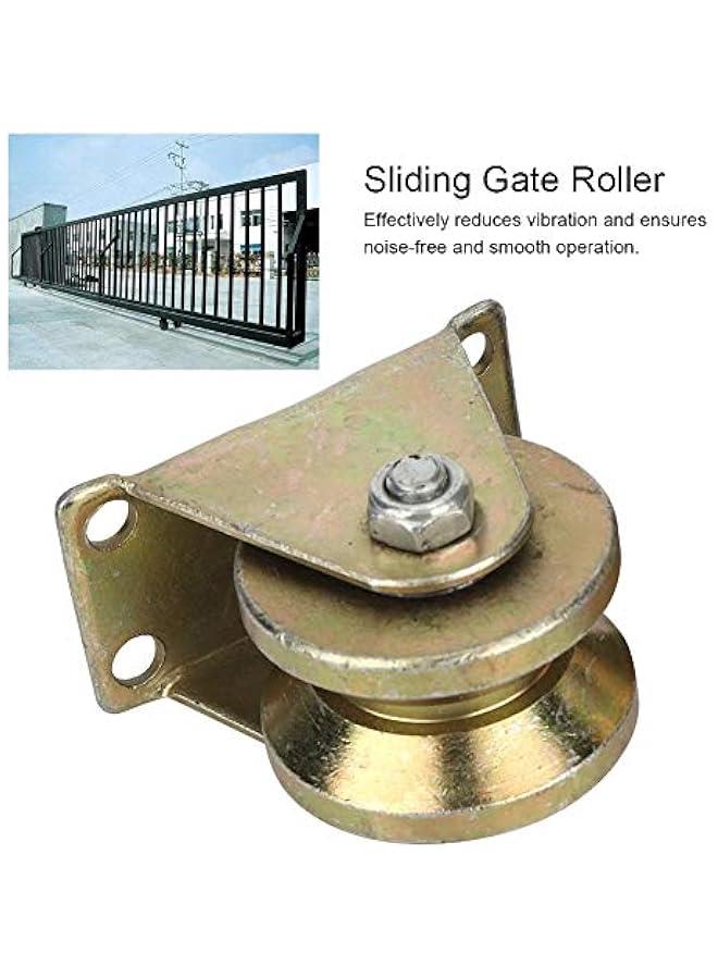 2 V Groove Caster , V Groove for stiffness Caster Wheel for Industrial Machines Carts , Sliding Gate , Groove Wheel Heavy Duty for stiffness Caster for V Track Rail Industrial Machines Carts  - Image 5