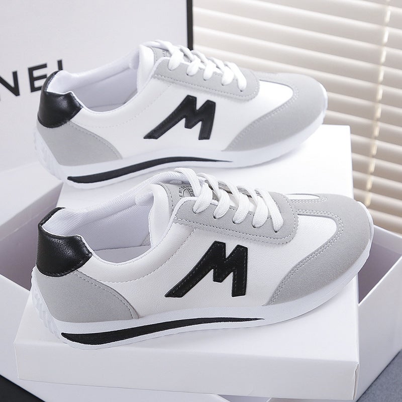Argan shoes for women 2024 spring new Korean style ins versatile student lightweight casual sneaker children Black