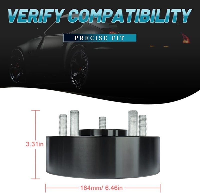 IRONTEK 2in Hubcentric Wheel Spacers 5x127mm for Jeep - Image 3