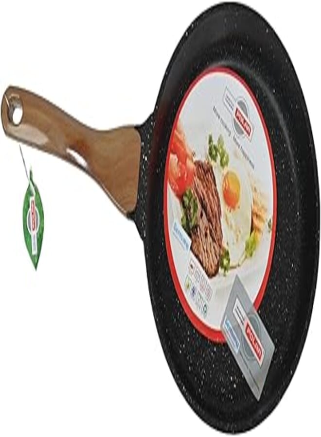 POLAR GRANIT FRY PAN 26 CM COLOR - black