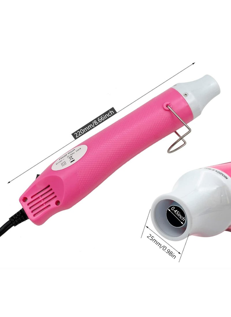 Generic - Heat Gun, Mini Hot Air Gun for DIY Crafts Portable Heat Air Gun Tool for Embossing Shrink Wrapping Drying Paint - Image 1