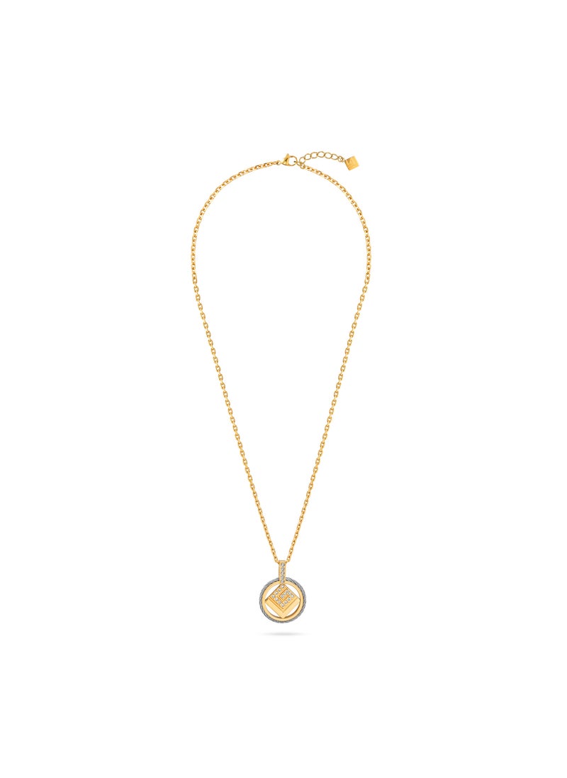 Guy Laroche - Ambre Rose-Gold Plated Necklace - Image 1