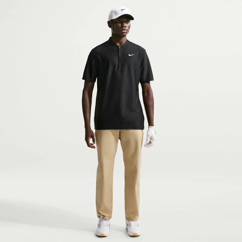 Nike Black Men's Velocity Dri-FIT Golf Polo Shirt for Men | Best Price UAE