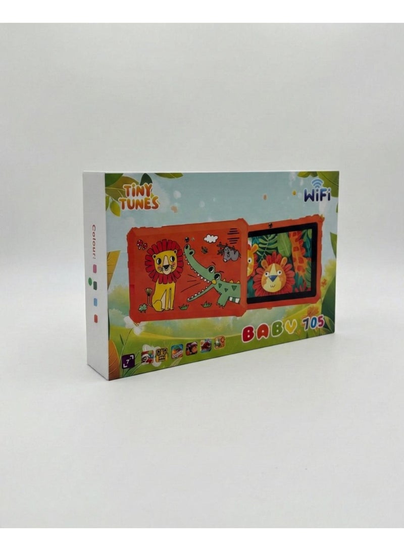 Tiny Tunes BABY 705 KIDS ANDROID TABLET, 7 INCH DISPLAY,WIFI ,BT,GPS - Image 2
