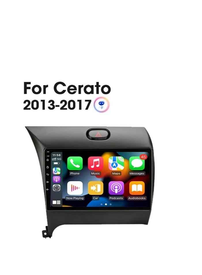 MNT Kia Cerato screen from 2013 to 2017 is part of the car's infotainment system. It runs on Android and supports features like Apple CarPlay and Android Auto, allowing you to easily connect your smartphone. It also offers a high resolution of up to 1080 pixels, making it excellent for displaying information and maps clearly. - Image 2