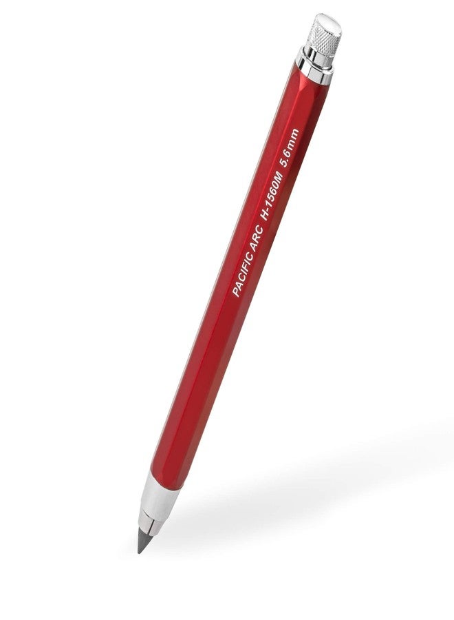 Pacific Arc Premium Red Technical Stainless Steel 5.6mm Clutch Lead Holder - Image 1