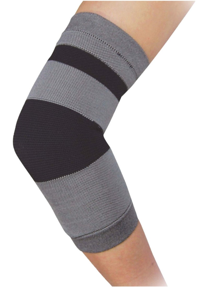 SuperOrtho Charcoal Compression Elbow Support (L) A3-004  - Image 1