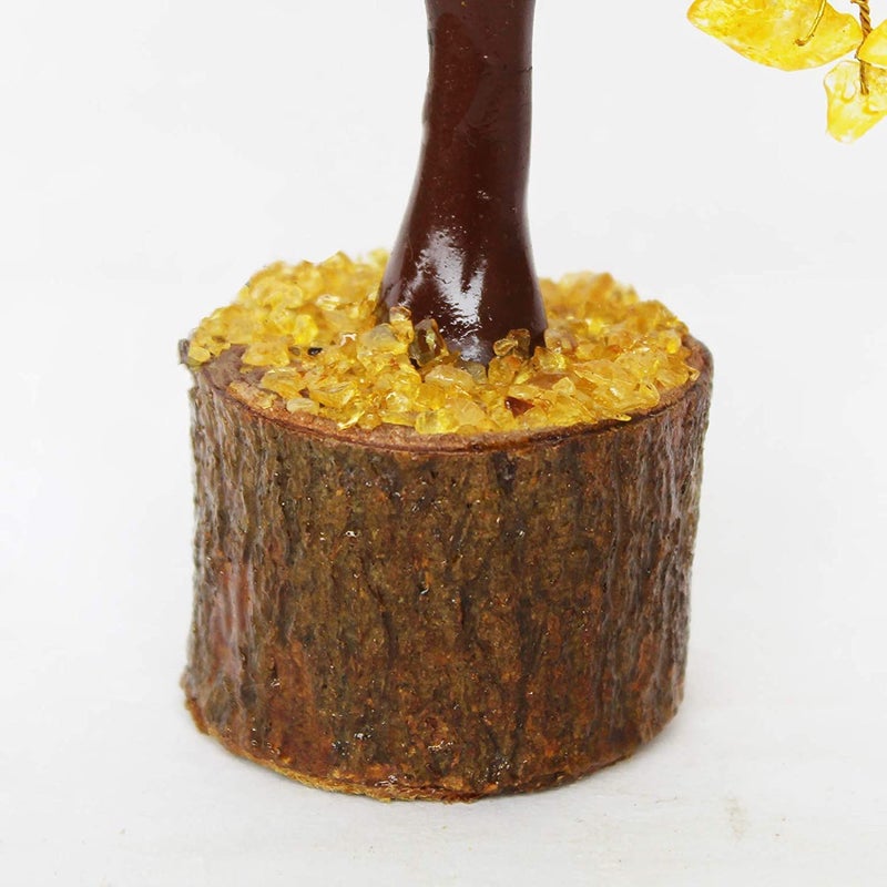 TREE MAISON CORONATING HOMES TREE MAISON CORONATING HOMES Crystal Natural Citirine Tree Size 910 Inch 100 Beads Natural Citrine Tree for Reiki Healing Vastu Correction Prosperity and Increased Creativity - Image 5