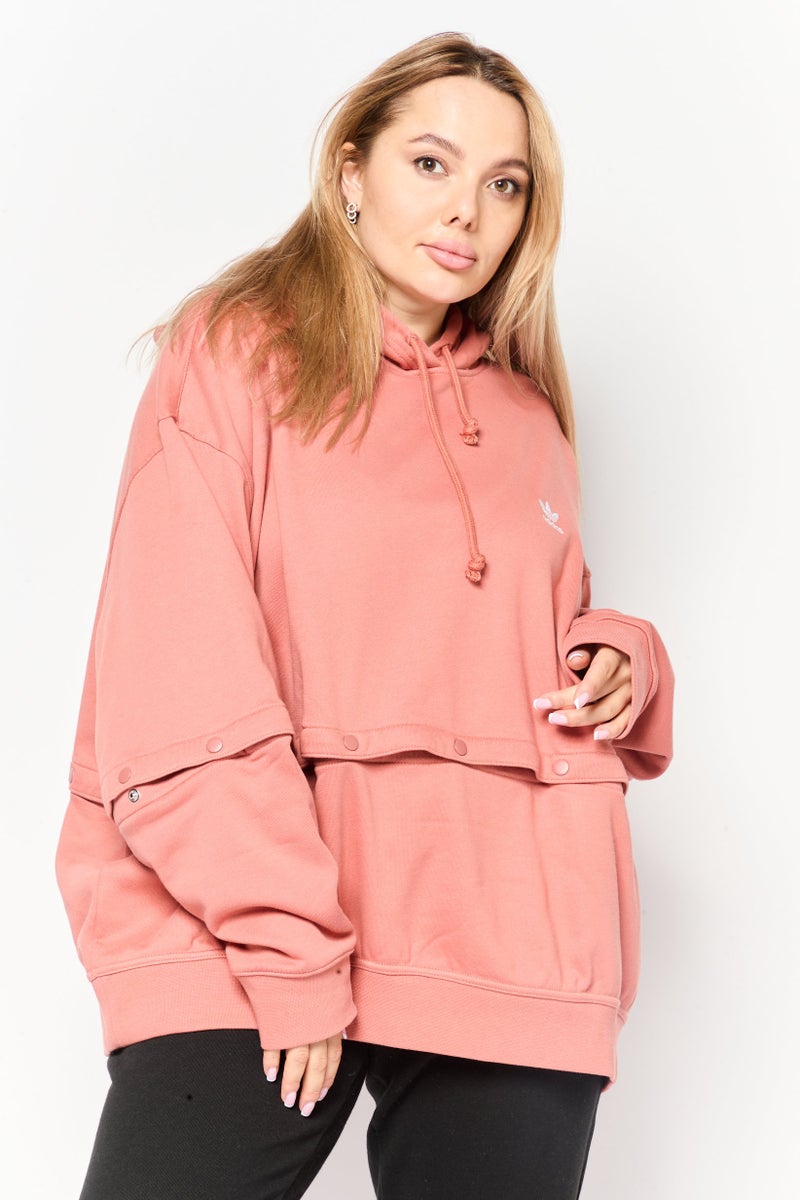 adidas Originals Women Sportswear Fit Long Sleeve Training Sweatshirts, Light Brown  - Image 1