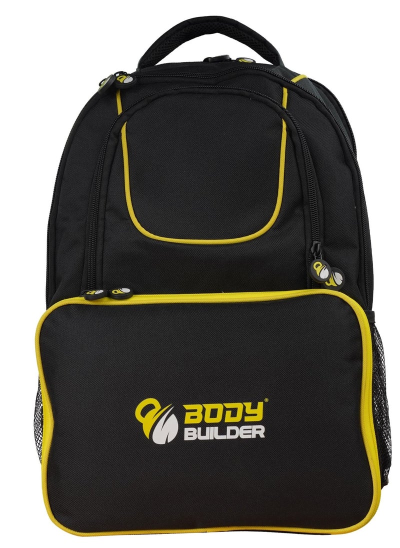 Body Builder - Body Builder Meal Bag 6 Containers Backpack - Image 1