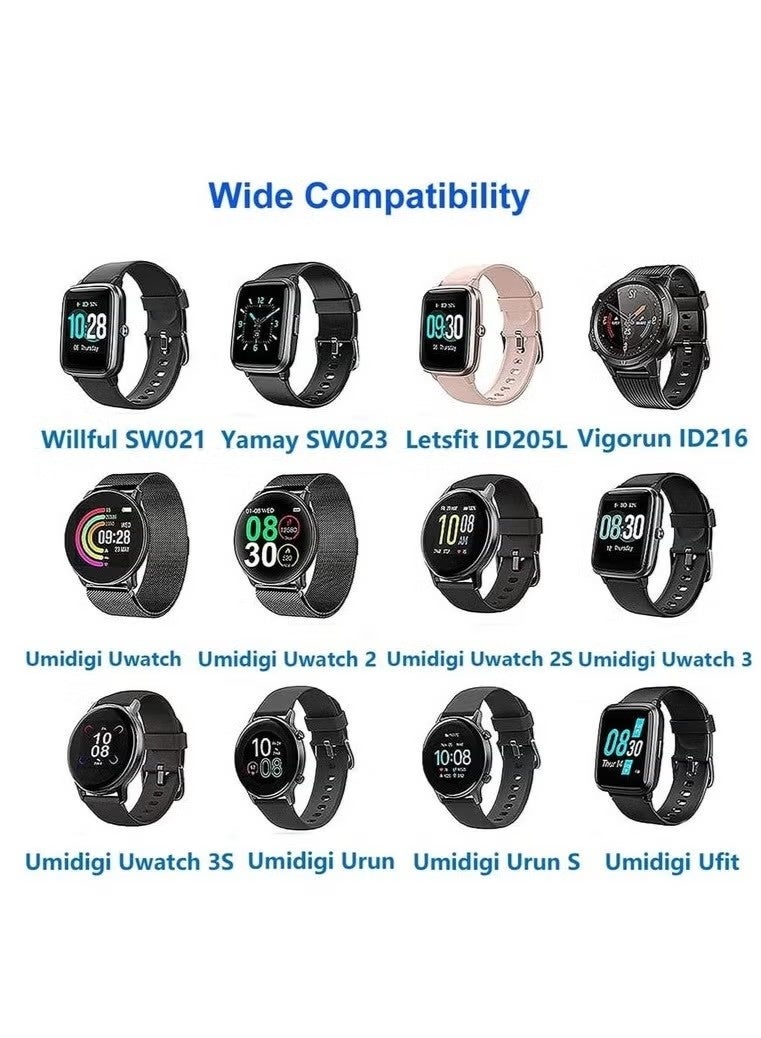 2Pack Charging Cable for YAMAY VeryFitPro SW023 ID205L SW021 ID205U ID205S SW025 Uwatch 3 3S 2 2S - Image 5