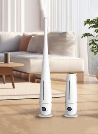 Humidifiers for Bedroom Floor/Desktop Dual-Use, 5L Ultrasonic Cool Mist Humidifier, Easy Clean Humidifier with 300ML/H Large Mist Speed, Top Fill Cool Mist Humidifier, Suitable for for Home Bedroom Baby Office (White) - pzsku/Z4A3F1C696FA3ABBA956CZ/45/1742279835/7110c6fa-3956-4a00-8b6e-ca76fecf5122