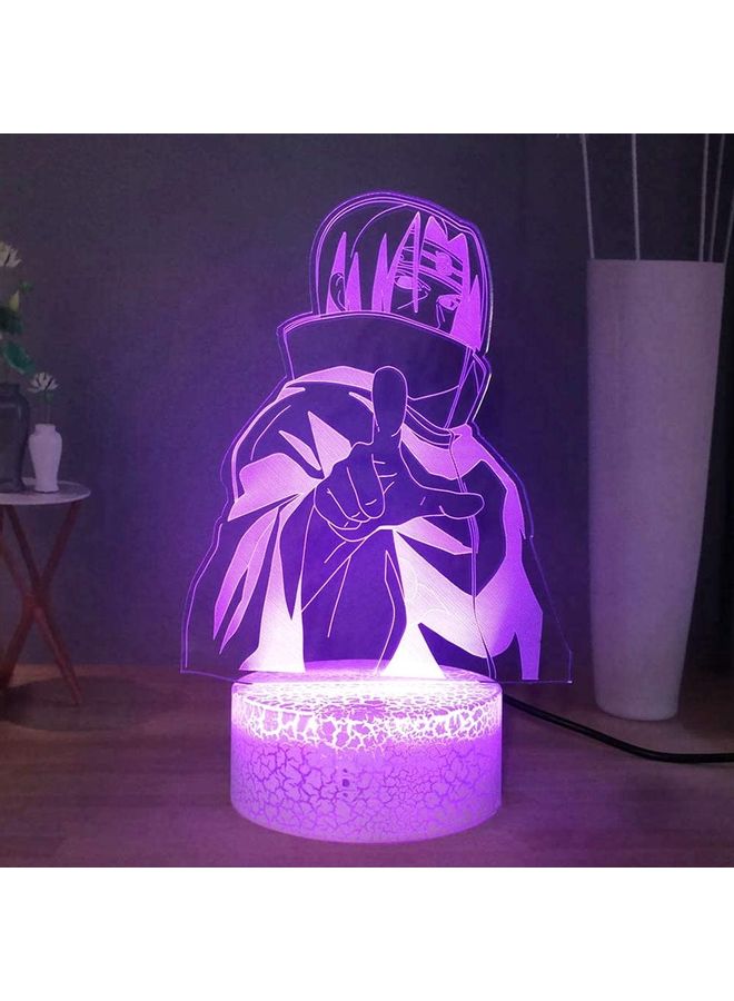 NIBEMINENT Itachi Uchiha LED Night Light Multicolour 1.18inch - Image 1