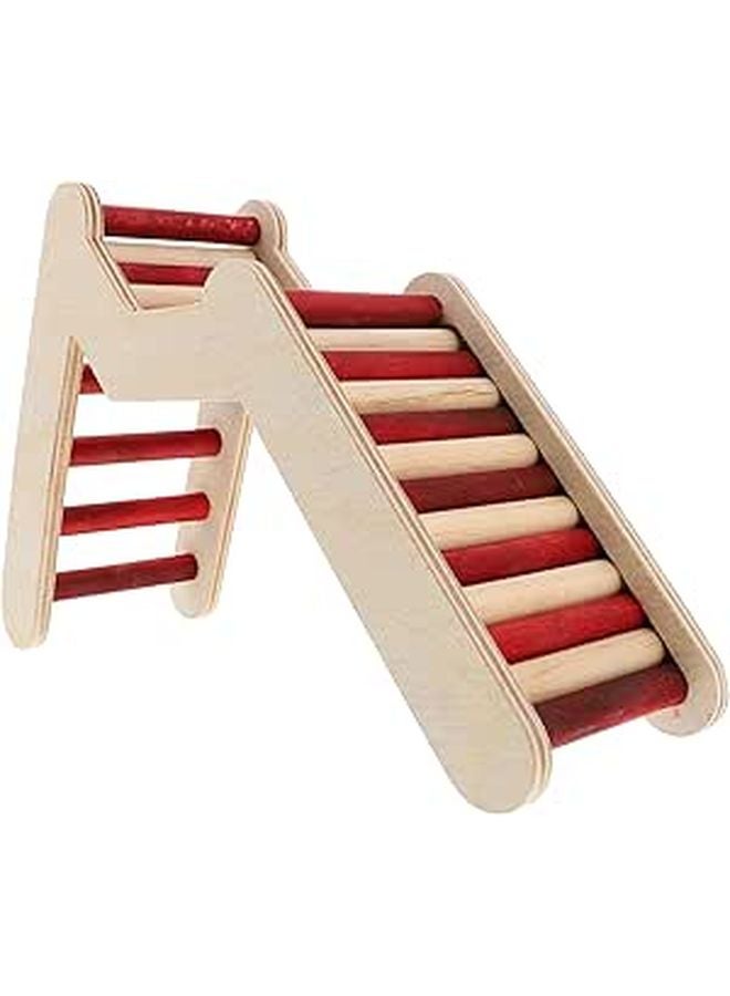 Wooden Hamster Ladder Toy 20 Inch Climbing Ramp For Chinchillas Small Animals Pet Supplies - Image 1