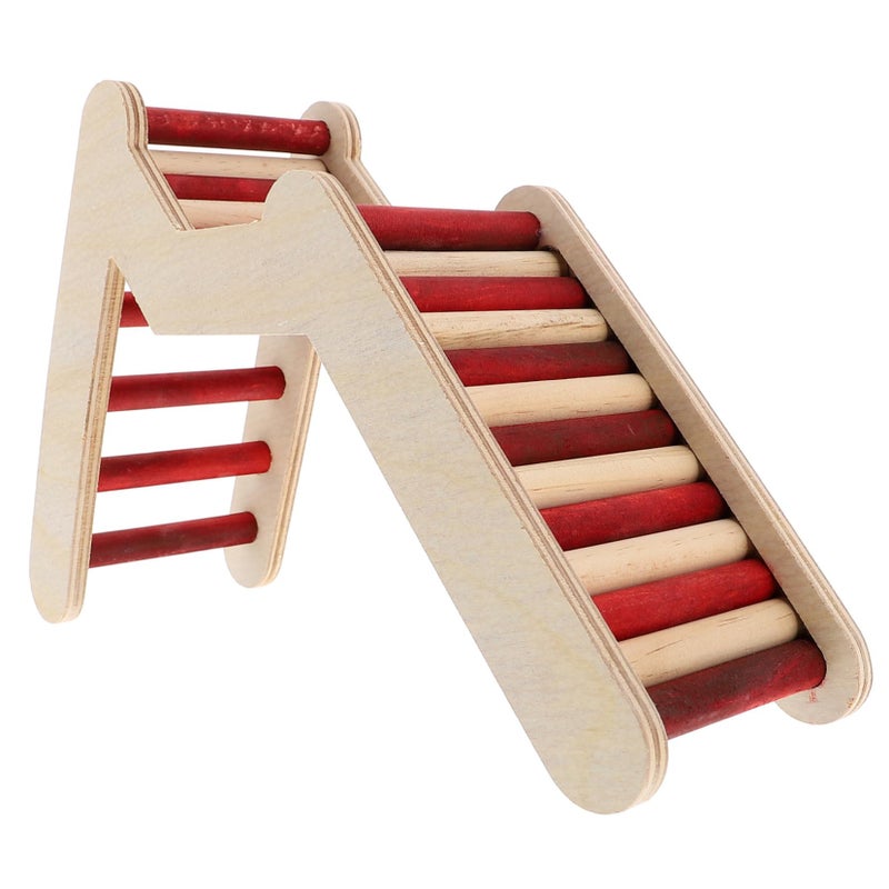 Wooden Hamster Ladder Toy 20 Inch Climbing Ramp For Chinchillas Small Animals Pet Supplies - Image 2