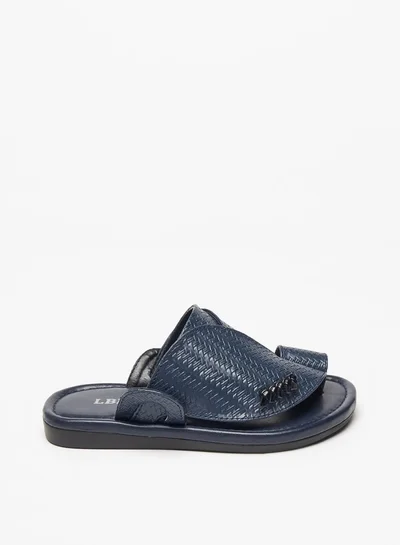 LBL by Shoexpress Boys Textured Slip-On Arabic Sandals