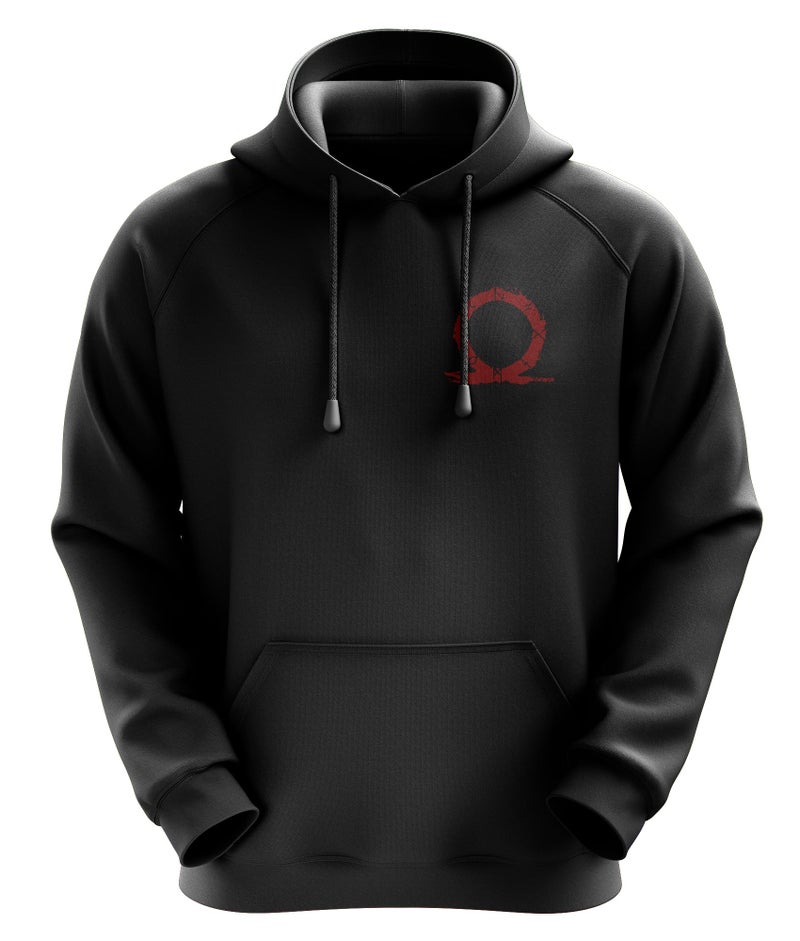 fanideaz Mens Cotton Hoodie Printed Full Sleeve T-Shirt_9005B_XL - Image 2