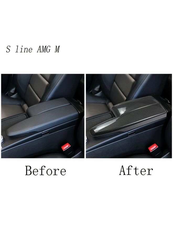 Carbon Fiber Texture Dashboard Panel For Mercedes C Class W204 E Class W212 GLK X204 - Image 3