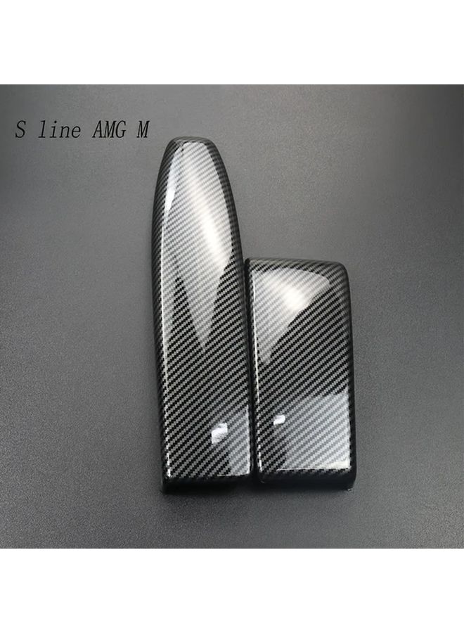 Carbon Fiber Texture Dashboard Panel For Mercedes C Class W204 E Class W212 GLK X204 - Image 5