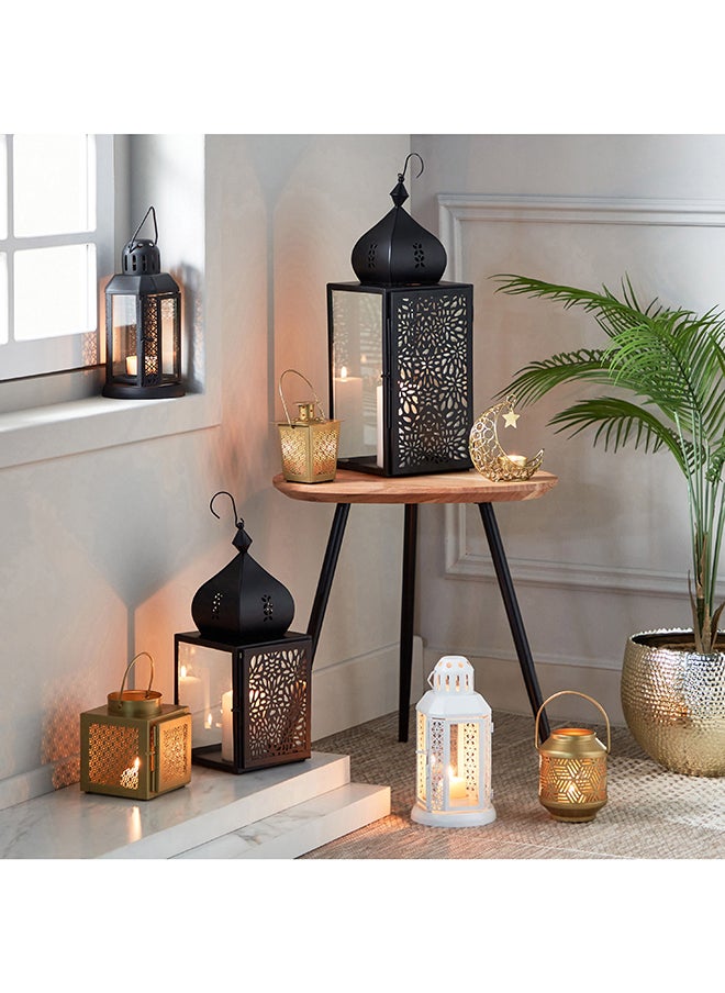 Home Box - Kensin Promo Metal Cutwork Lantern 10 x 22 x 10 cm - Image 1