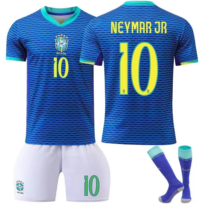 Generic 2024 Brazil Away Jersey #7 Vinicius #10 Neymar Kit Away 10 