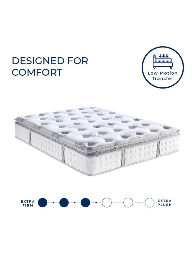 Serta Premier Cool Gel Memory Foam and Hybrid Pocket Spring Mattress 137x191x30 cm  | Mattress in a Box - Image 5