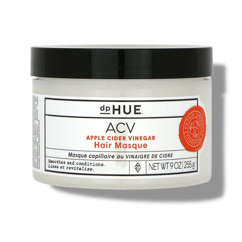 dpHUE Apple Cider Vinegar Hair Masque, 9 oz - Deep Conditioning Treatment for Dry, Damaged, Color-Treated Hair - Made with Avocado, Rosehip & Coconut Oils - Image 1