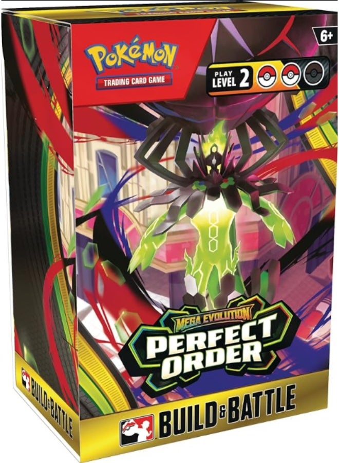 Pokemon TCG: Mega Evolution—Perfect Order Build & Battle Box