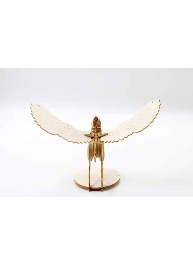 null - IncrediBuilds: Harry Potter: Buckbeak 3D Wood Model and Booklet - Image 1