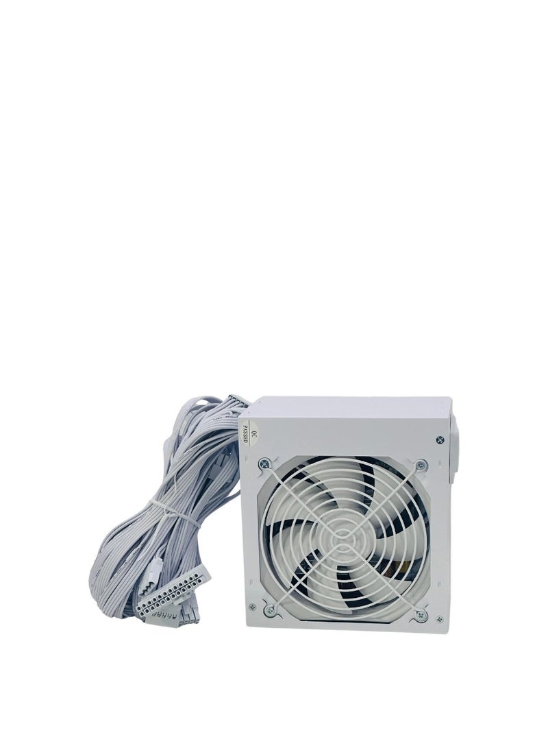 WJCOOLMAN WJ كولمان VP700 ، مزود طاقة 700 واط +80 برونزي (أسود / أبيض) - Image 3