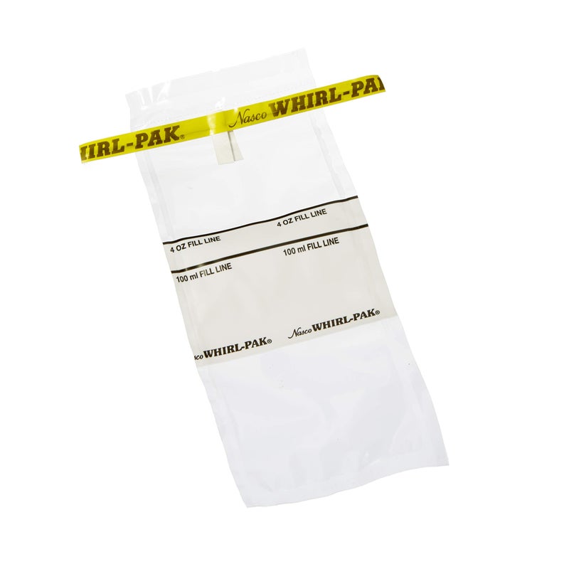 Nasco WhirlPak B01062WA WriteOn Bag 75cm L x 185cm W 0057mm Thickness 118ml Capacity Box of 500 - Image 2