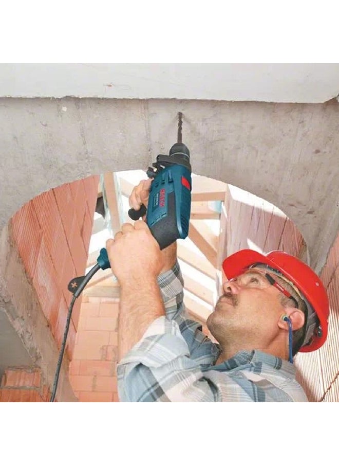 BOSCH - GSB 701W 220V Professional Impact Drill Black and Teal 16 mm JE0 601 228 1L1 - Image 1