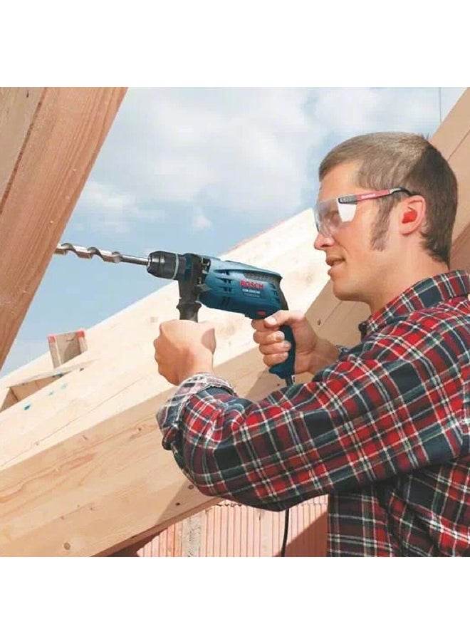 BOSCH - GSB 701W 220V Professional Impact Drill Black and Teal 16 mm JE0 601 228 1L1 - Image 1