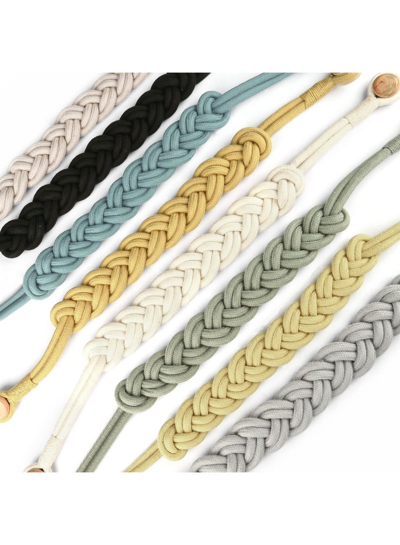 KASTWAVE Curtain Tiebacks Magnetic Woven Curtain Holdback Drapery Tie-Back (Gold New-4Pack) - Image 5