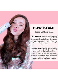 FoxyBae Strong Hold Hair Spray Hairspray For Women Volumizing Styling Flexible Extra Hold Frizz Protecting Workable & Brushable 8 Fl Oz  - Image 3