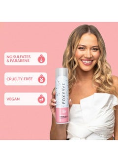 FoxyBae Strong Hold Hair Spray Hairspray For Women Volumizing Styling Flexible Extra Hold Frizz Protecting Workable & Brushable 8 Fl Oz  - Image 5