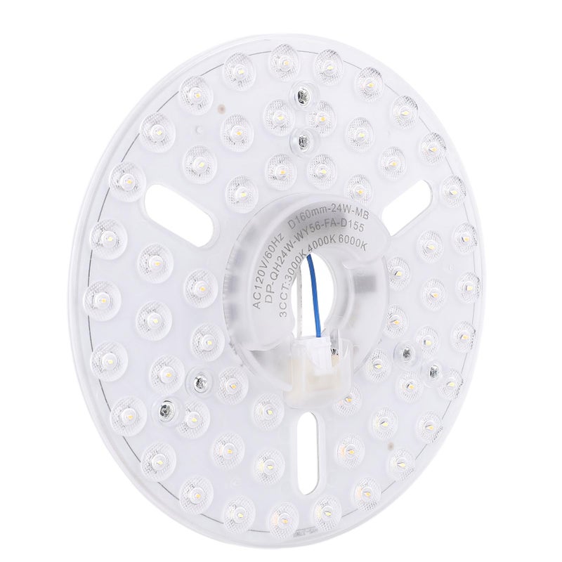 LED Ceiling Fan Light Magnetic Replacement Panel - Stable LED Performance Memory Function Adjustable Brightness Light Kit for Home Bedroom Living Room Dining Room Fixtures - Image 5